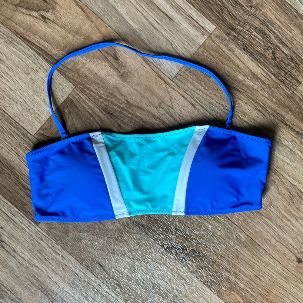 Express bandeau swim top